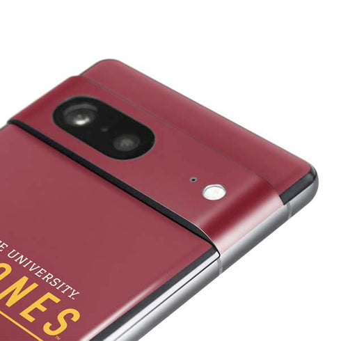Iowa State University Athletic Text Pixel Skins